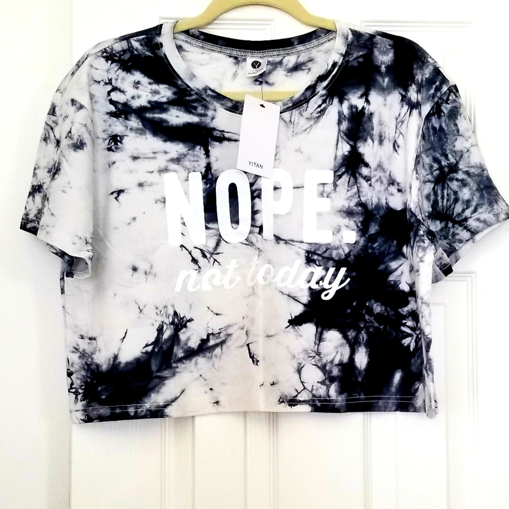 Tie dye crop top